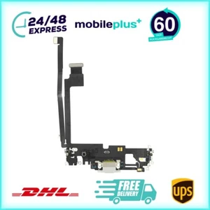 Ladebuchse für iPhone 12 Pro Max Silber Dock Connector Flex - Bild 1 von 3