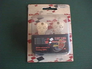 BIKEIT MULTI LED SKULL DECO BOLTS 12V FLASHING BLUE RED GREEN 6MM INCLUDES RELAY - Picture 1 of 7