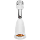  Rallonge de douille de lumière E27, convertisseur de douille d'ampoule Flexible