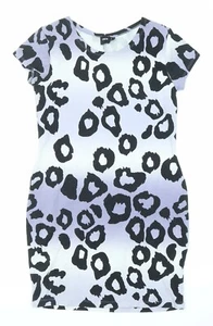 ASOS Womens Cotton Blend T-Shirt Dress Size 10 Pull - Picture 1 of 10