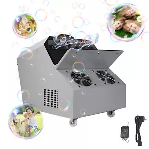 Bubble Machine Automatic Bubble Blower Toy for Stage Birthday Wedding Party - Picture 1 of 12