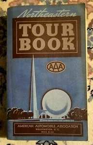 AAA 1939 Vol. 1 Northeastern USA & Canada Tour Book~Auto Club Road Map~656 Pages - Picture 1 of 10