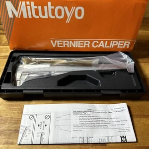 Mitutoyo 536-134 Vernier Caliper, Stainless Steel, 0-150mm Range - Made In Japan - Picture 1 of 14