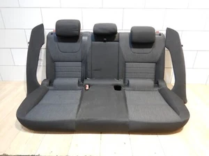 Sitzbank Skoda Octavia 5E Kombi hinten mit Lehne schwarz Isofix teilbar - Picture 1 of 10