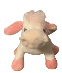 GANZ Webkinz Strawberry Cow Bean Bag Plush Stuffed Animal HM500 NO CODE RARE - Picture 1 of 7