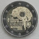2 Euro Gedenkmünze Slowakei 2020 20 Jahre Mitgliedschaft in der OECD unz.