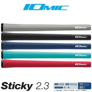 13/10pc IOMIC Sticky2.3 NI Golf Grip Universal Rubber Tpe 8 Colors Tapes Include - Picture 1 of 32