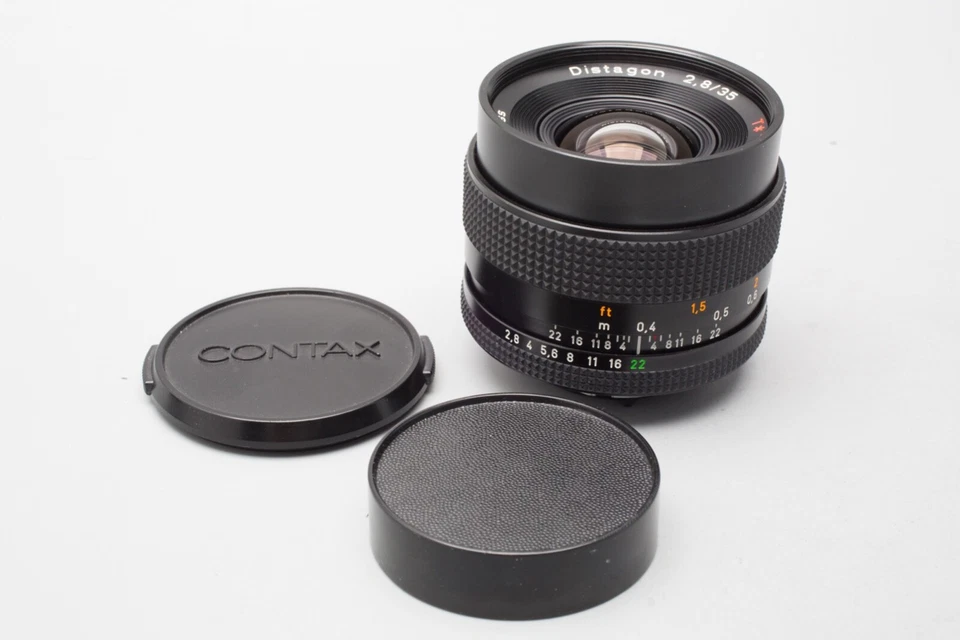 Contax Carl Zeiss Distagon 35mm f/2.8 F2.8 T* MMJ MF Lens, For CY C/Y Mount - Image 1 of 4