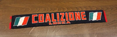 Sciarpa Bufanda Scarf Lucchese Calcio COALIZIONE LUCCA - Immagine 1 di 4