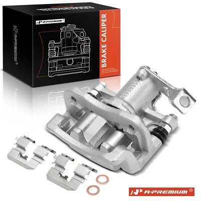 Pinza de freno lateral del pasajero trasero A-Premium con soporte para Hyundai Accent 18-22 Foto 1 de 4