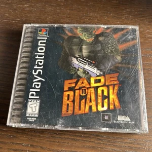 Fade to Black (Sony PlayStation 1, 1996) PS1 Complete CIB Tested Working - Picture 1 of 6
