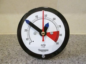 Hinckley Triumph speedometer desk clock - Picture 1 of 2