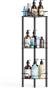 Corner Shower Caddy, 3 Tier Shower Organizer Shelf for inside Shower, Stainless - Picture 1 of 7