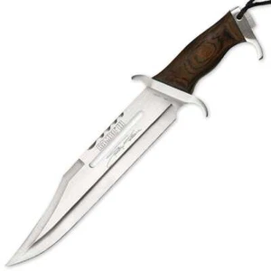 18" Rambo 3 III Movie Stallone Signature Edition Fixed Blade Knife Bowie New - Picture 1 of 1