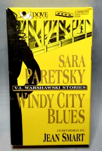 WINDY CITY BLUES ~ Cassettes / Sara Paretsky / Jean Smart / V I WARSHAWSKI - Picture 1 of 2
