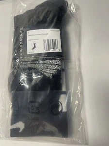 NBA Nike Authentic Black Socks Size L High Knee PAA499-010 S89 - Picture 1 of 6