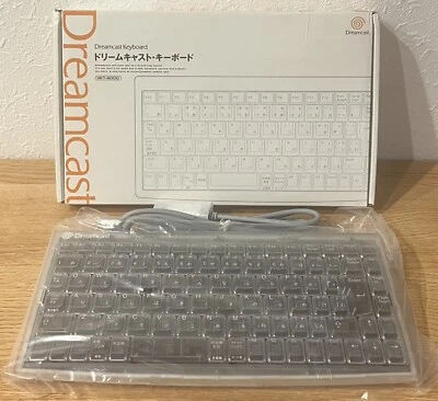 SEGA Dreamcast Dream Cast KEY BOARD  HKT-4000  with Box New Japan JP - Image 1 of 4