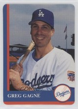 1997 Mother's Cookies Los Angeles Dodgers Stadium Giveaway Greg Gagne #7