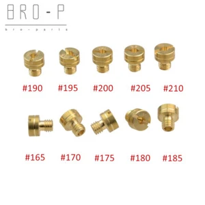 Carburetor Main Jet For HSR 42 45 48 Mikuni Smoothbore Large Round Size Carb New - Picture 1 of 9