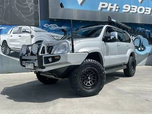 17" Wheels Fits Triton Pajero Sport 17x8.5 HARTES METAL BEAST Black Dark Tint - Picture 1 of 12