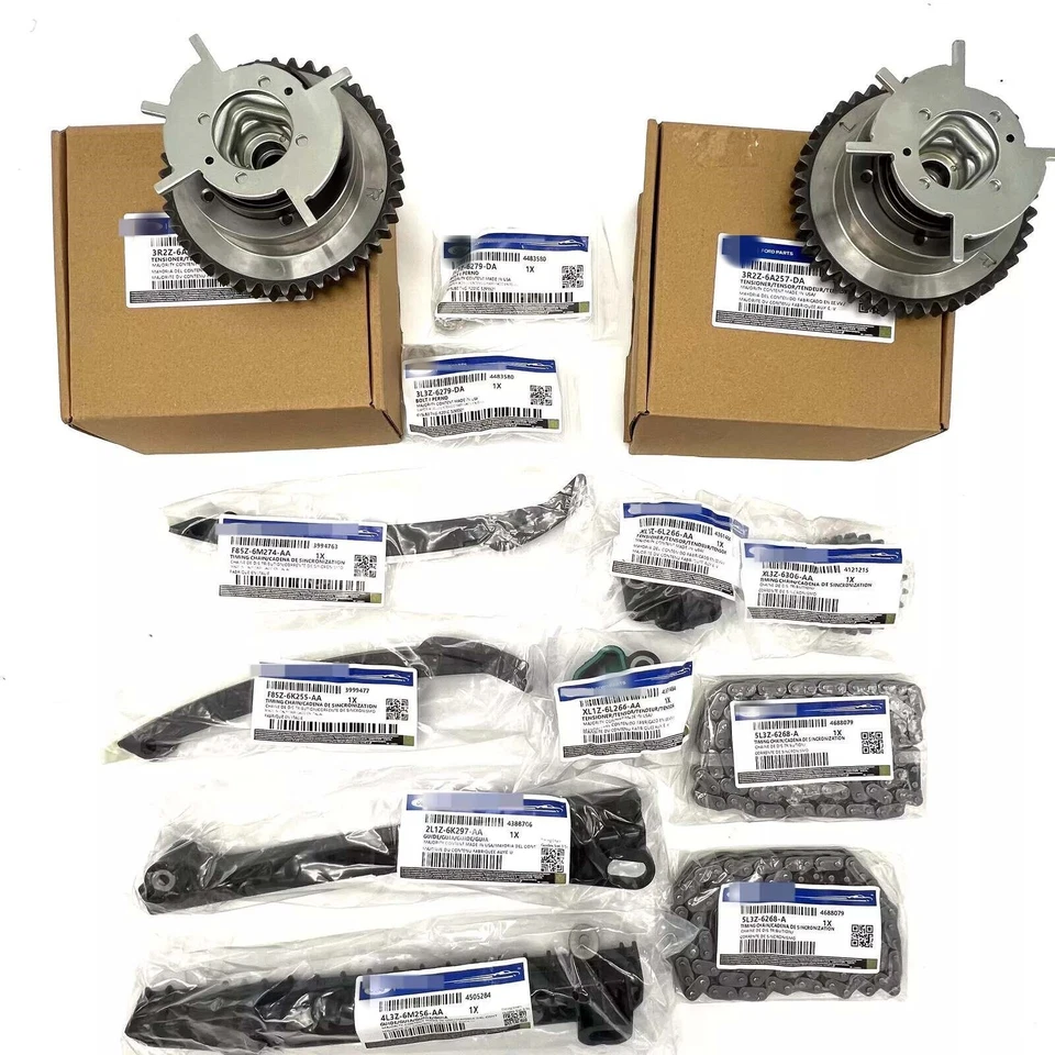 Nuevos kits de cadena de distribución de 13 piezas aptos para Ford F-250-550 5,4 L V8 24 V 2000-2010 EE. UU. Foto 1 de 4