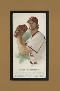 Flagship 2006 Topps Allen & Ginter Mini Black Border #142 John Patterson - Picture 1 of 1