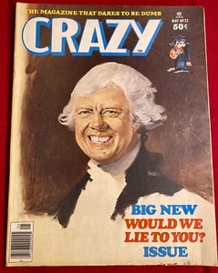 Vintage CRAZY Magazine Jimmy Carter President Parody Cover #25 May 1977 Issue - Picture 1 of 8