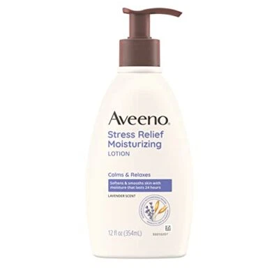 Aveeno Daily Stress Relief Body Lotion with Lavender  Assorted Scents , Sizes  - Image 1 of 4