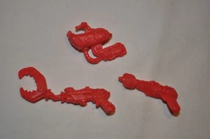 Vintage TMNT Fugitoid 3 WEAPONS ONLY Teenage Mutant Ninja Turtles 1990 - Picture 1 of 2