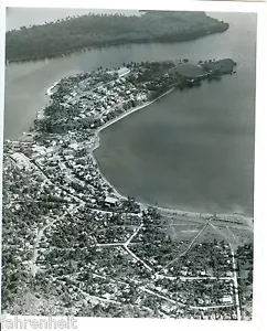 ORIGINAL B&W WARNER BROS AERIAL VIEW SET LOCATION PHOTO #36 - Picture 1 of 1