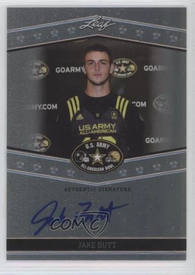 2013 Leaf Metal Draft Army All-American Bowl Prismatic /25 Jake Butt Auto - Image 1 of 2