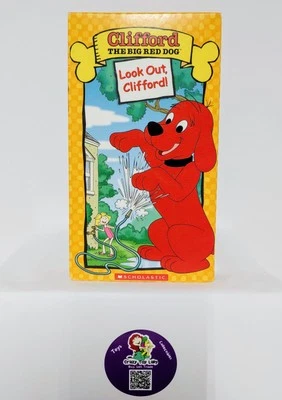 Clifford the Big Red Dog - Look Out, Clifford VHS Tape 2003 PBS Tested/Works! - Image 1 of 3