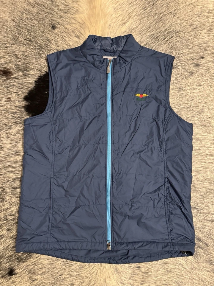 Chaleco de golf Peter Millar Baltusrol Puffer — grande para hombre Foto 1 de 4