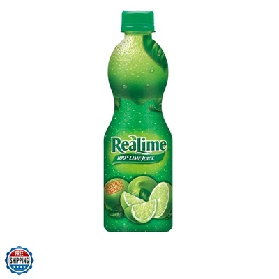 ReaLime 100 % jugo de lima, botella de 8 onzas líquidas Foto 1 de 2