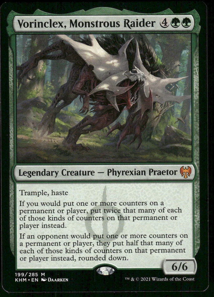 1x Vorinclex, Monstrous Raider - Kaldheim - NM - MTG - Image 1 of 1