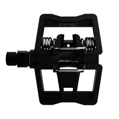Pedales Time Link con plataforma y sistema sin clip ATAC - compuesto, 9/16" negro Foto 1 de 4