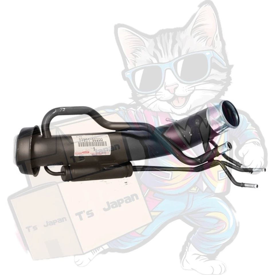 Subconjunto de tubería genuino Toyota Land Cruiser, entrada de tanque de combustible OEM 77201-60200 nuevo Foto 1 de 1