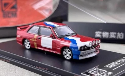 DCM 1:64 Red Rally BMW M3 E30 Coupe Widebody Sports Diecast Model Car Limited