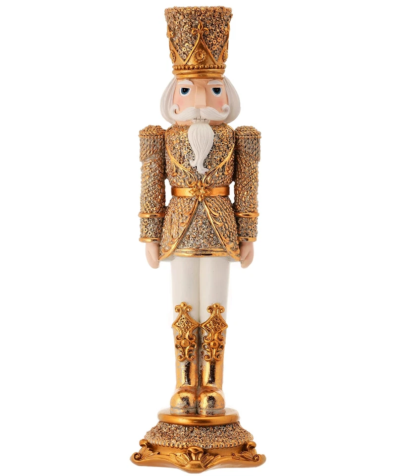 Regency International Diamond Opulent Nutcracker Figurine, 13 Inch, Resin