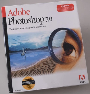 New and sealed Adobe photoshop 7.0 upgrade for Windows - Image 1 of 4