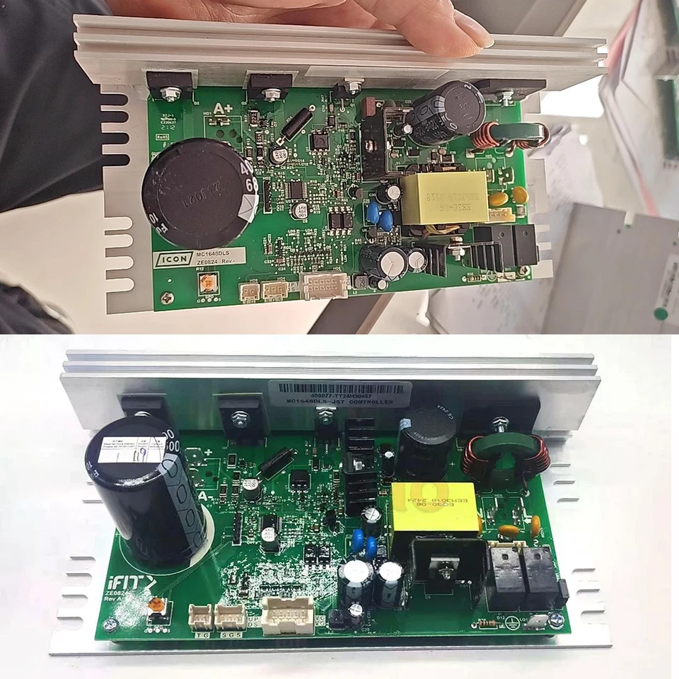 MC1648DLS-JST ZE0824 406077 W/WHITE SOCKETS FOR NordicTrack Motor Controlren - Image 1 of 4