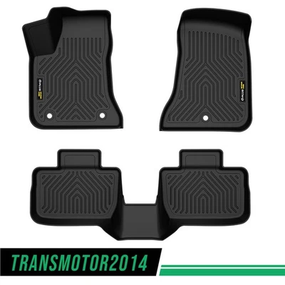 Fit For 2011-2023 Dodge Charger/Chrysler 300 RWD All Weather 3D TPE Floor Mats - Image 1 of 4