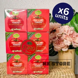 6x Tomato Collagen Soap Jam – Thai Herbal Acne Treatment, Brightening & Moisture - Picture 1 of 7