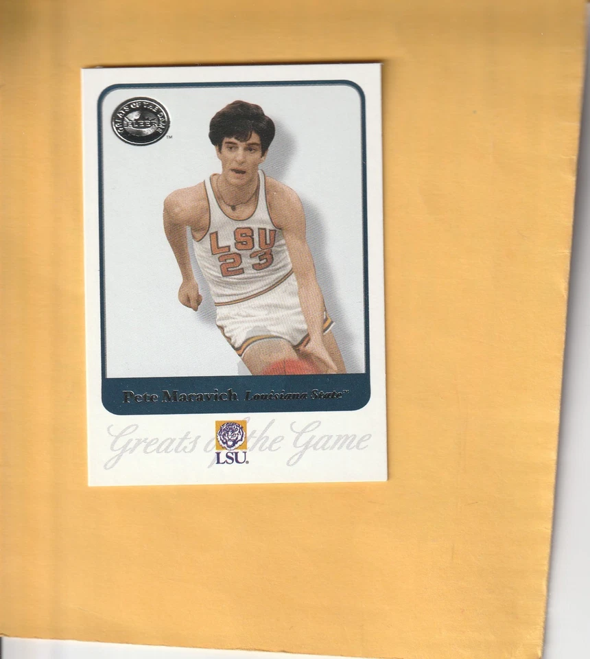 Pete Maravich 2001 Fleer Greats  #62  MINT - Image 1 of 1