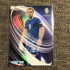 2023-24 Topps Chrome UEFA Euro Harry Kane Neon Nations - Picture 1 of 2