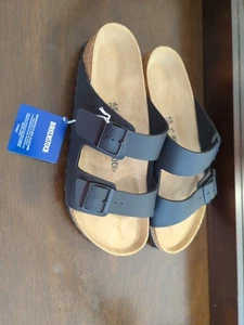 Birkenstock - Arizona Birko-Flor - Marrón oscuro - Talla 45 (M12) - Imagen 1 de 3