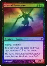 Abyssal Persecutor FOIL Worldwake PLD Black Mythic Rare MAGIC CARD ABUGames