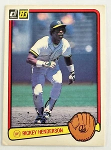 1983 Donruss - #35 Rickey Henderson - Picture 1 of 2