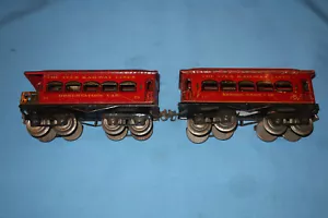 IVES O Gauge #73 Observation Passenger Car & #72 Drawing Room Car - Picture 1 of 11