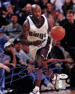 Bobby Jackson Sacramento Kings Signed Autograph 8 x 10 Photo PSA DNA AJ43426 - Picture 1 of 2
